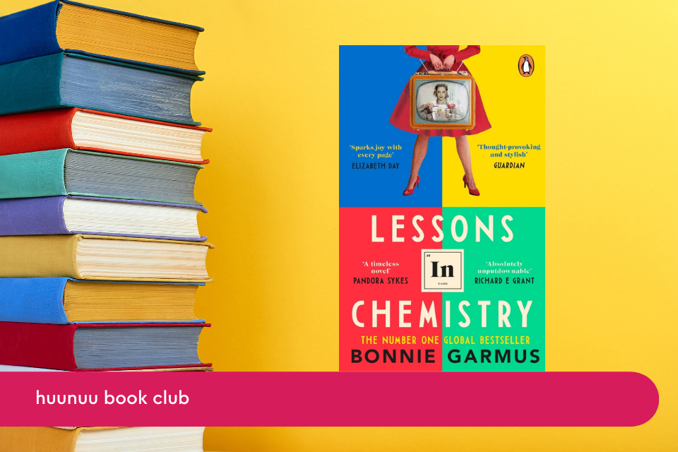 Lessons in Chemistry book club with book club questions